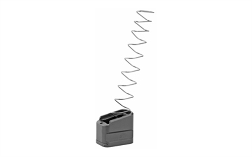 Shield Arms Magazine Extension +5 Extended 9mm Luger/40 S&W 5rd Compatible w/Glock 19/23, Black Anodized Aluminum G19ME5BLK