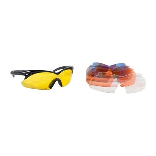 Radians MULTIPLE LENS SHIFT INTERCHANGEABLE LENS GLASSES BLACK SH500CS