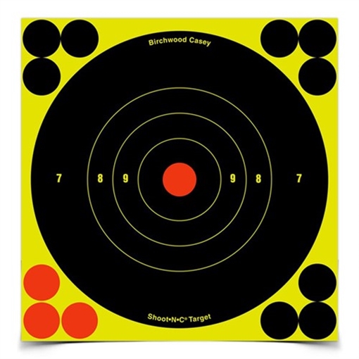 Birchwood Casey SHOOT-N-C 6'' BULL'S-EYE TARGET 1000 SHEET PACK 34585