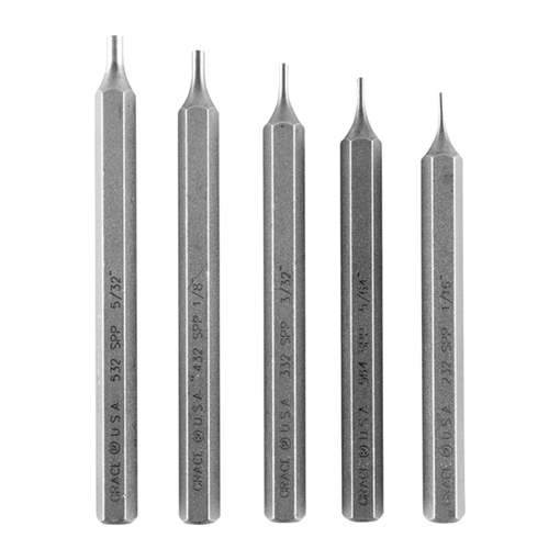 Grace Usa SHORT PIN PUNCH SET SPP-5