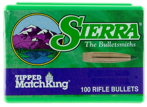 Sierra MatchKing Rilfe Bullets .243 Cal .243" 95 gr TMK MATCH 100/ct 7295