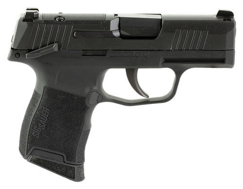 Sig Sauer P365 380 ACP, 3.1" Barrel, Black, Polymer Grip, Optic Ready, 10rd