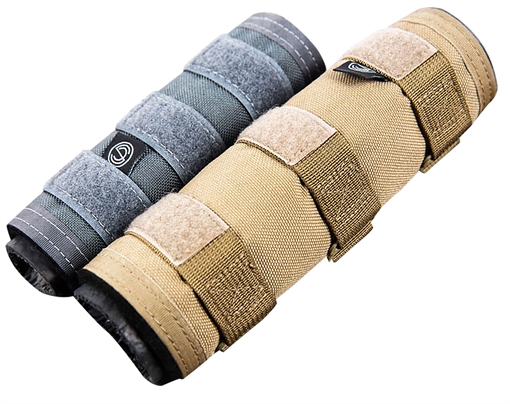 SilencerCo High Temp Suppressor Cover 7.50" FDE Nylon AC1986