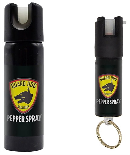 SKYLINE USA INC Pepper Spray Range 16 ft 2 Pack 0.5oz/3oz Features Invisible UV Dye Includes Keychain PSGDHA
