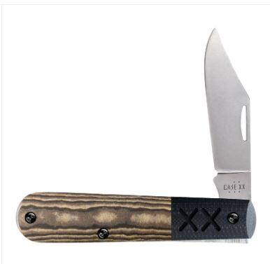 Case Knives Crossroads™ Smooth Luna Richlite w/Black G-10 XR Barlow (53161)