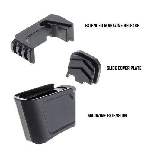 Tyrant Cnc SLIDE COVER PLATE BLACK TD-G43SP-BLK