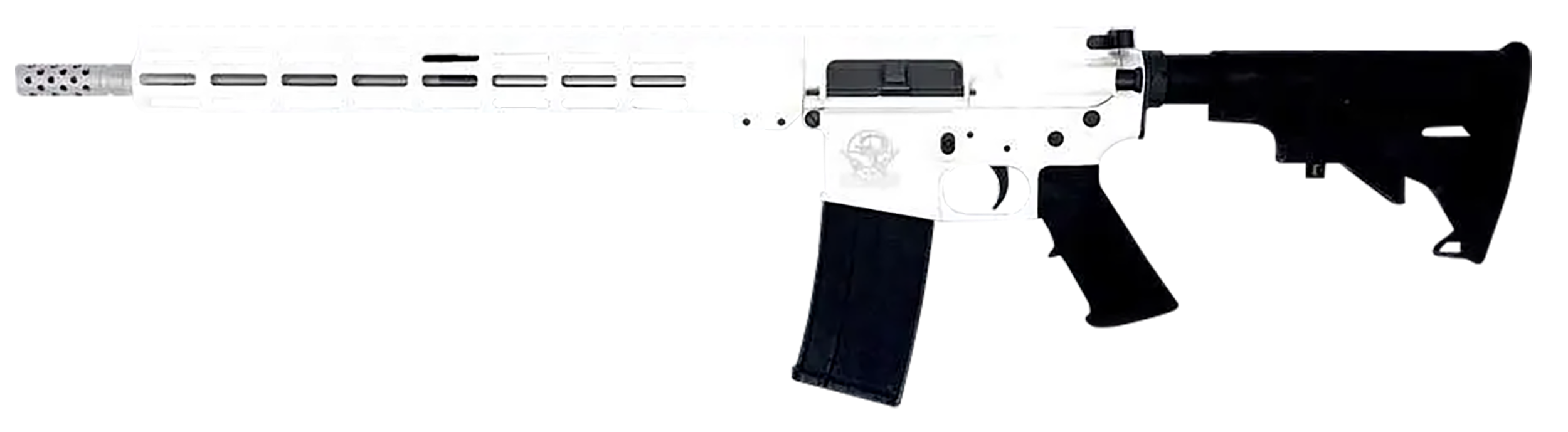 Great Lakes GL15 Rifle GL15223SSLWHT, 223 Wylde, 16", Adjustable, 30 Rds