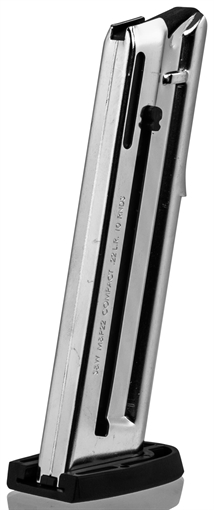 Smith & Wesson Magazine, 22LR, 10 Rounds, Fits M&P22 Compact, Stainless 3000898