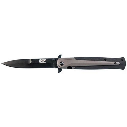 Smith & Wesson M&P Dagger Clip Point Folding Knife 3 7/8" Blade Black 1085898