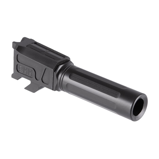 Faxon Firearms MATCH 9MM NON-THREADED STRAIGHT BBL FOR S&W M&P SHIELD BLACK M&PB910NSSOQ-N