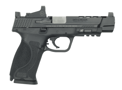 Smith & Wesson M&P9 M2.0, 9mm, 5" Ported Barrel, Crimson Trace Red Dot, 17rd