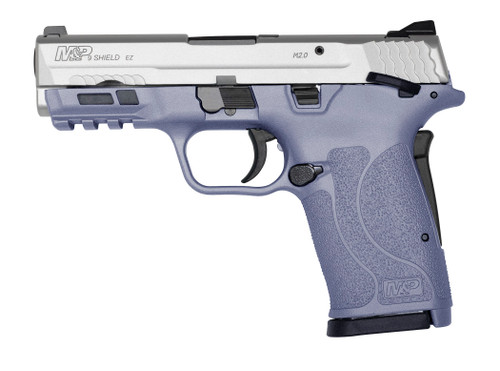 Smith & Wesson M&P Shield EZ 2.0 9mm, 3.675" Barrel, Orchid Frame, Stainless Slide, 8rd