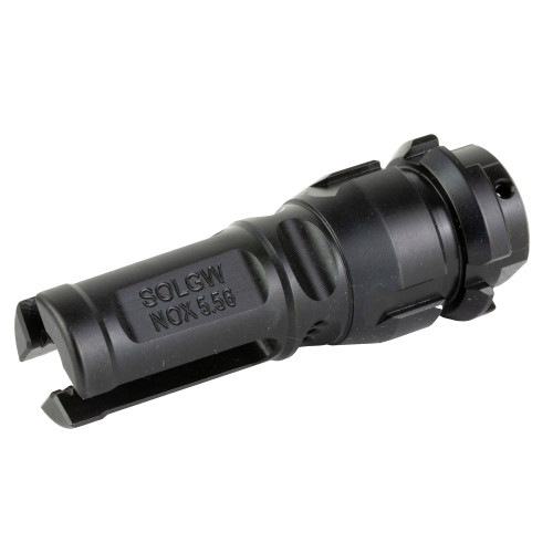 Sons of Liberty Gun Works NOX Flash Hider 5.56/.223, 1/2X28, Fits Dead Air Armament Suppressors and KeyMount Accessories, Includes Timing Shims