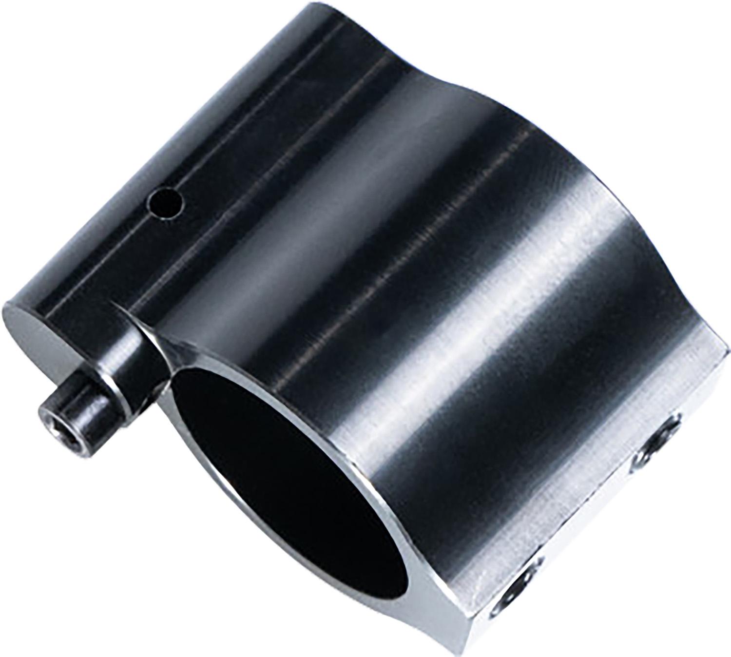 CMMG Zeroed Adjustable Gas Block, Fits AR-15 Barrels, Black