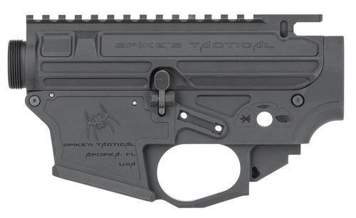 Spike's Tactical AR9 Receiver Set, Uses Glock Mags, Black