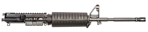 Spikes Complete Upper 5.56x45mm NATO 16" Black Phosphate Barrel, 7075-T6 Aluminum Black Receiver, M4 Double Head Shield Handguard for M4 Carbine STU5025M4S