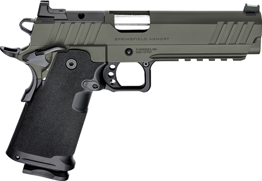 Springfield Armory 1911 Prodigy DS 9mm 17+1 5" Tungsten Gearup package includes 5 magazines and bag PH9119AOSBT-PKG
