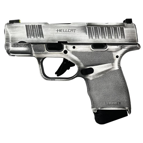 Springfield Hellcat OSP 9mm, 3" Barrel, Distressed White, 11rd/13rd