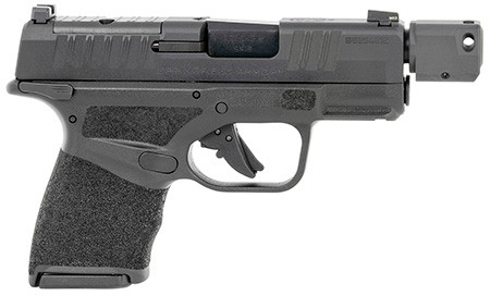 Springfield Hellcat OSP 9mm 3.8" Threaded/Compensated Barre, Thumb Safety, Black, 10rd