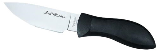 Spyderco Moran 3.88" Fixed Drop Point Plain Satin VG-10 SS Blade/Black FRN Handle Includes Sheath w/G-Clip FB02P