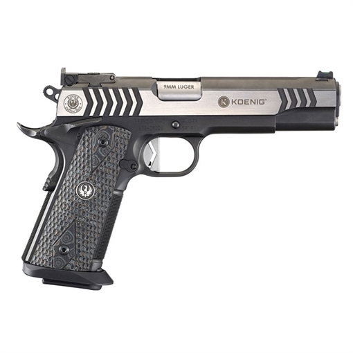 Ruger SR1911 KOENIG COMPETITION 9MM LUGER 5'' BBL (2)10RD TWO-TONE 6766