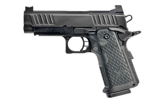 Staccato 2011 C2 OR 9mm, 3.9" Barrel, Aluminum Frame, DLC Bull Barrel, Black, 16rd