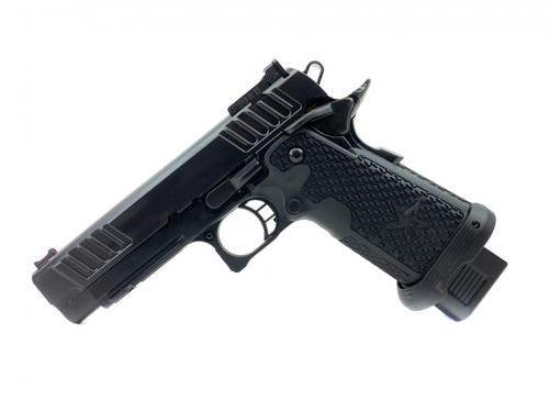 *D* Staccato 2011 P 9mm, 4.4" Bull Barrel, Aluminum Frame, TAS II Rear, Black, 20rd
