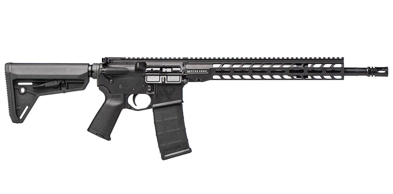 Stag Arms Stag 15 Tactical 5.56 16″ Barrel Black Nitride Semi-Automatic Rifle #STAG15000122