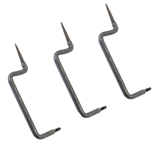 Stealth Cam Tree Screw Mounts Compatible With 1/4"-20 thread adapter Black 3 Per Pkg STCTS3PK