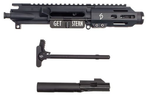 Stern Defense Complete 9mm Upper, M-Lok, Flash Can, Black
