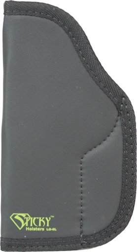 Sticky Holsters Pocket Holster, Ambidextrous, Fits Glock 20/21, S&W MP.45, Springfield XD/XDM Full Size, Ruger SR 45 Black Finish LG-6L LG6L