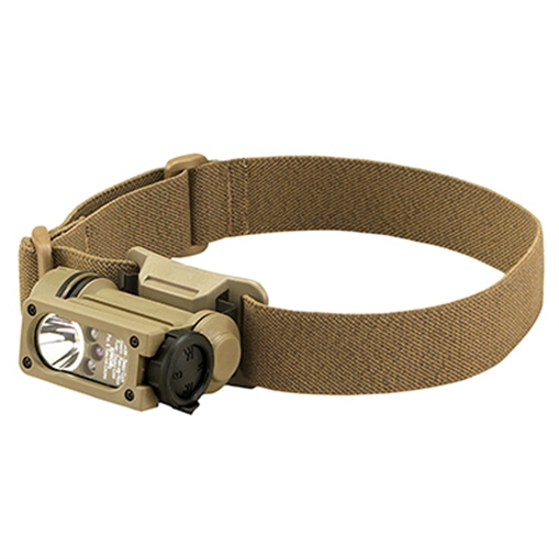 STREAMLIGHT SIDEWINDER CMPCT II MIL MODEL WHITEREDBLUE IR LED INCLD HELMET MNTHEADSTRAP CR123A 14512