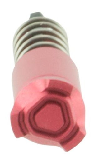 Strike Industries AR Forward Assist Red Anodized Aluminum Fits AR-15/M16 ARSFARED