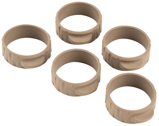 Strike Industries Bang Band Mini 34mm Made of Flat Dark Earth Rubber 5 Pack BANGBAND34MMFDE