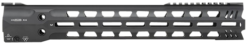 Strike Industries GRIDLOK-416-L-16 GridLok Lightspeed With Quick Detach System 16"L 1.57"D M-LOK Black Aluminum for HK 416, HK MR556, M27 IAR GRIDLOK416L16
