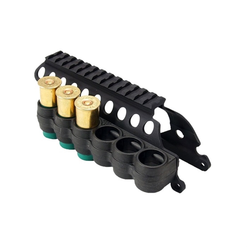 Mesa Tactical Products SURESHELL POLYMER CARRIER & SADDLE REMINGTON 870 12 GA 6RD 94830