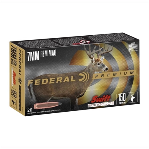 Federal 270 WSM 130GR SCIROCCO II 20/BOX P270WSMSS1