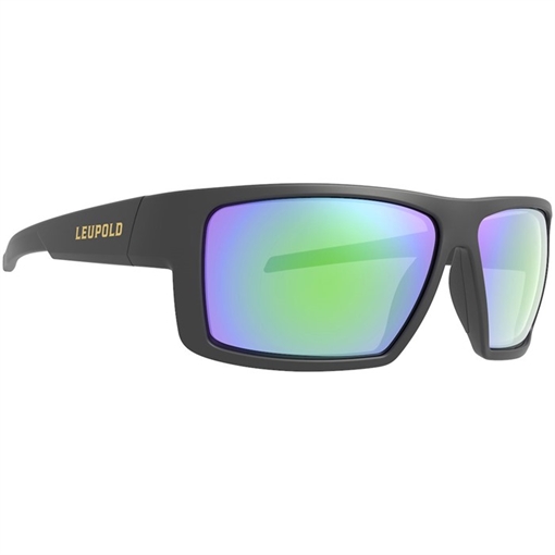 Leupold Switchback Shooting Glasses Matte Black with Emerald Mirror 179093