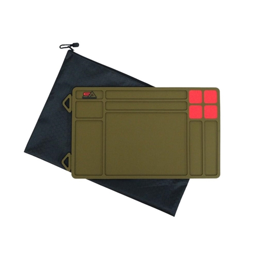 Sylvan Arms Handgun Maintenance Mat Rubberized OD Green SAPM
