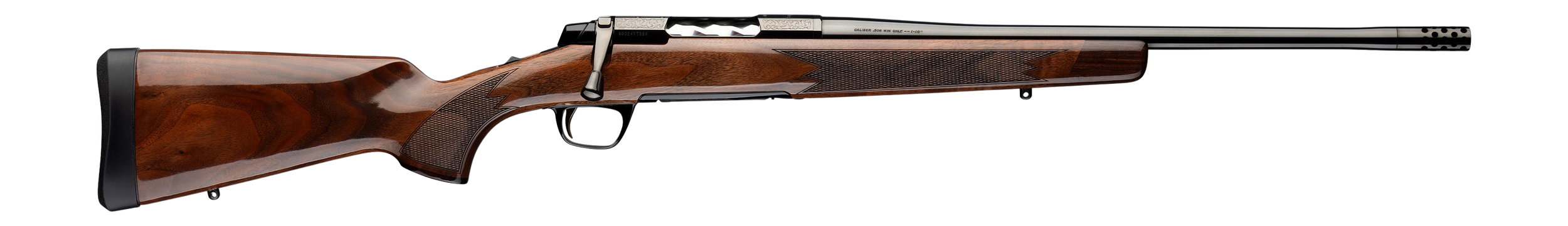 Browning X-Bolt 2 Medallion SPR Rifle 036145218, 308 Win, 18", Black Walnut Stock, Gloss Blued Finish, 4 Rds
