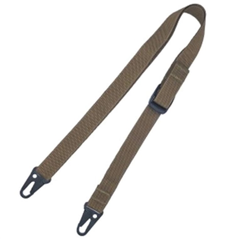 TacShield Sport Ridge 2 Point Rifle Sling 1" Wide HK Snap Hooks Coyote Brown 03501CY