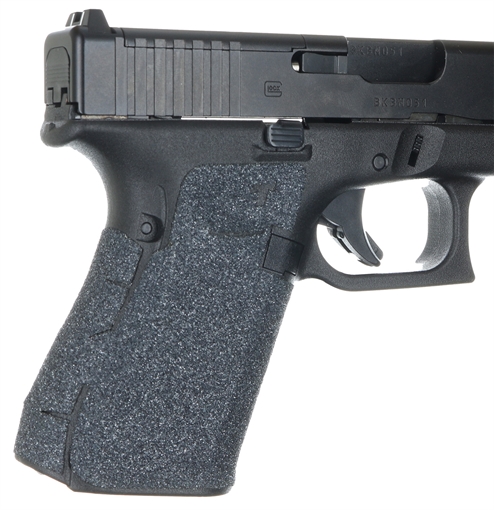 TALON Grips Inc Granulate, Grip, Adhesive Grip, Fits Glock Gen5 MOS (No Backstrap) 19, 23, 25, 32, 38 Gen5 (No Backstrap), Black 382G