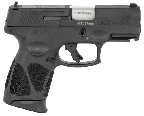 Taurus G3C TORO 9mm, 3.2" Barrel, Manual Safety, Black, 10rd