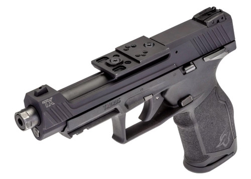 Taurus TX22 Competition 22 LR, 5.25" Threaded Barrel, Black, Optic Ready, 16rd