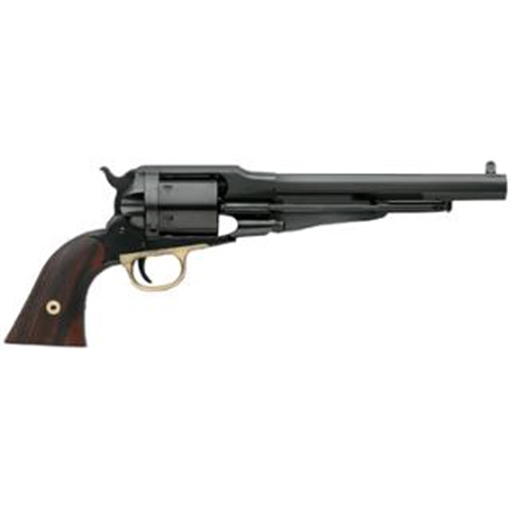 Taylors & Company 1858 Remington Conversion 45 Colt (LC) Caliber with 8" Barrel, 6rd Capacity Cylinder, Overall Blued Finish Steel & Walnut Grip 550758