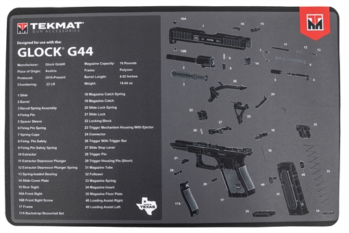 TEKMAT MATS Glock 44 TEKR17GLOCK44
