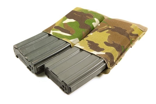 Blue Force Gear DOUBLE M4 MAGAZINE POUCH MOLLE MOUNT MULTICAM HW-TSP-M4-2-MC