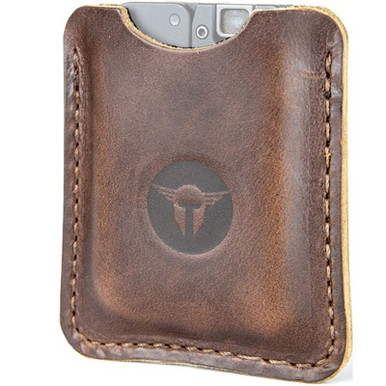Trailblazer Firearms LS-DB Leather Sleeve for the LifeCard - Dark Brown