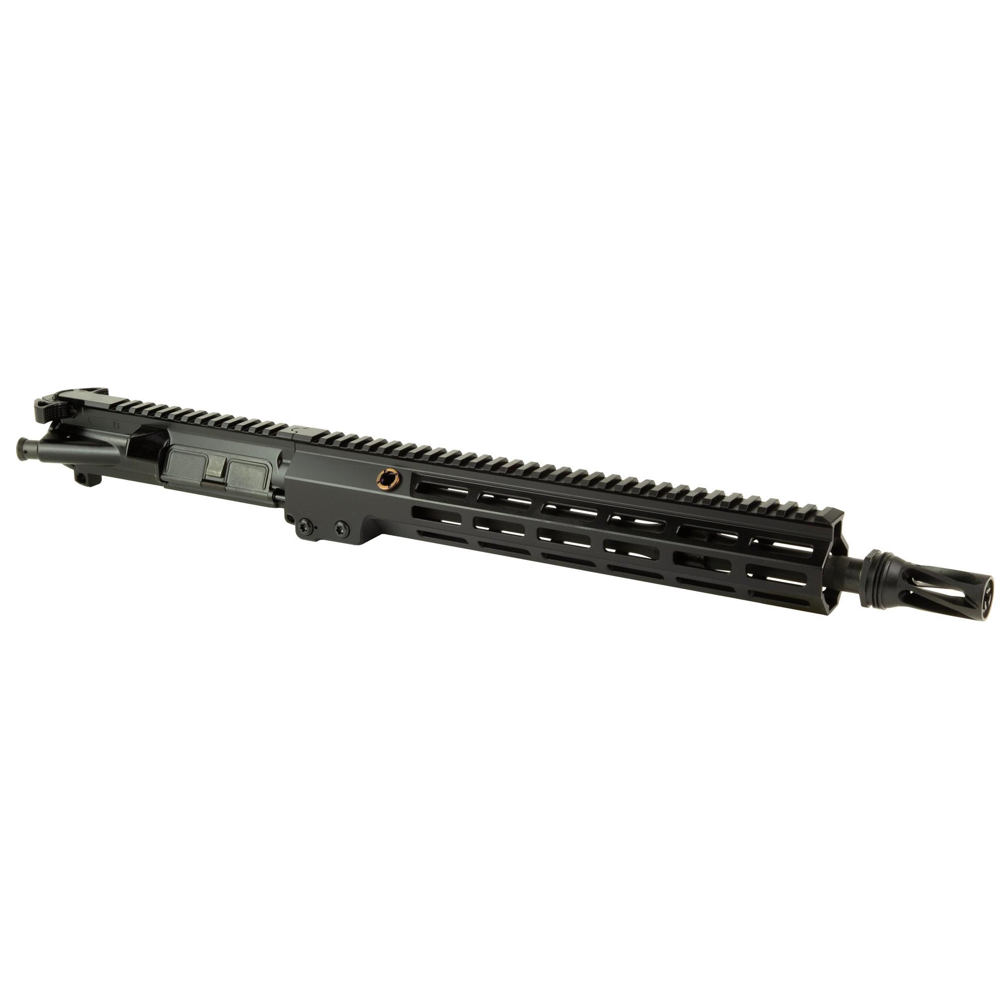 Geissele Automatics Super Duty MOD1 Complete Upper Receiver, 5.56 NATO 13.9" P&W W/ HUXWRX QD 556 Flash Hider, Black (08-546B)