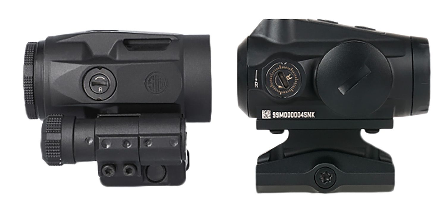 Sig Sauer Romeo5 & Juliet3 Gen II Red Dot Sight Combo SORJ5101, 1x20mm Low Profile, 2MOA Dot, 1 MOA Adjustment, 3x22mm Magnifier